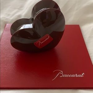 Baccarat Zinzin Crystal heart